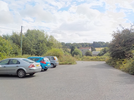 The car park at Page Bank