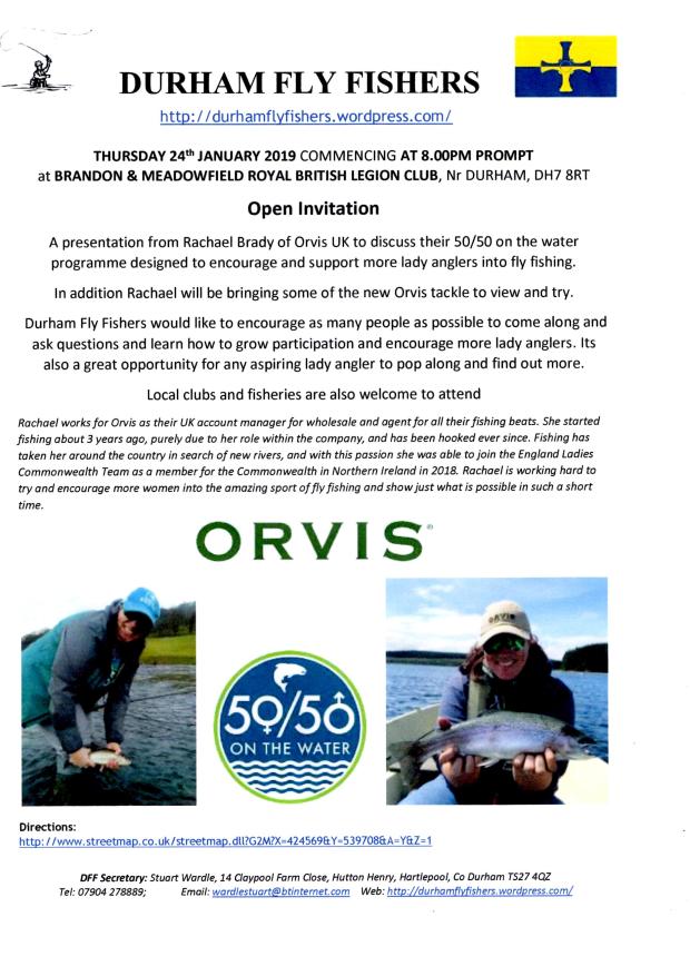 rachael brady at furham fly fishers